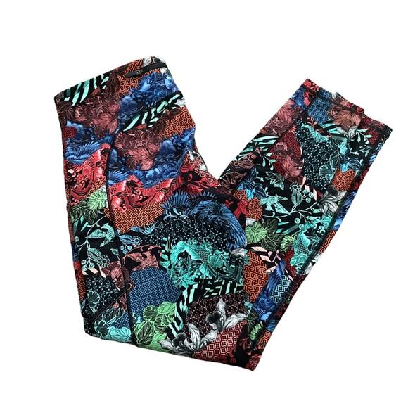 Lululemon Speed Up Floral Tight w/ Side Pockets Size 10 - Picture 5 of 9